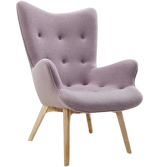 Stylish accent chair for living room decor