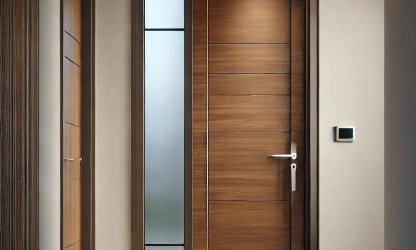 Stylish modern door for contemporary spaces and design