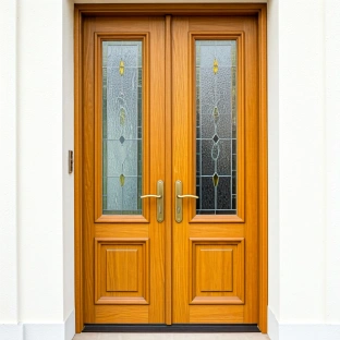 DDurable double hinged door for enhanced accessibility