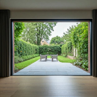 Stylish patio door for seamless indoor-outdoor living