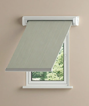 Awning window for optimal ventilation and protection