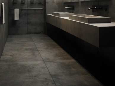 Sleek Tiling & Concrete Flooring for a Contemporary Finish