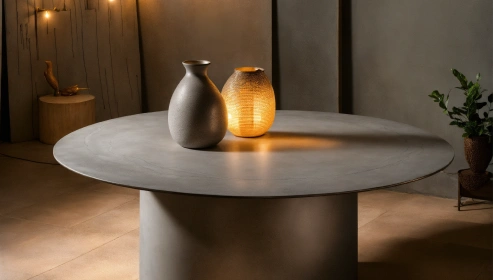 Rochester Acacia Wood Center Table In Provincial Teak Finish