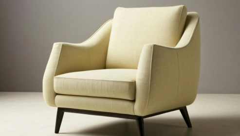  Loyal Lounge Chair In White Colour