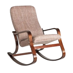 Comfortable wooden rocking chair for relaxation and style