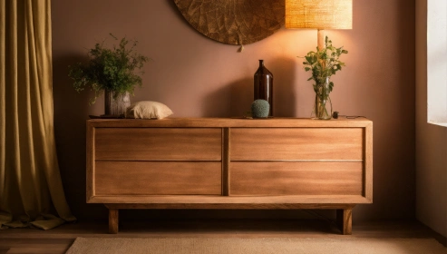 Closed-door storage unit ideal for keeping things out of sight