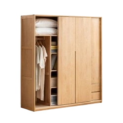 Engineered wood cupboard with modern design and storage