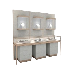Elegant jewellery display cabinet for showcasing accessories