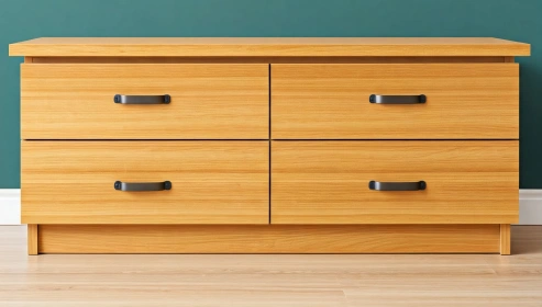 Storage chest with smooth-glide drawers and sturdy frame