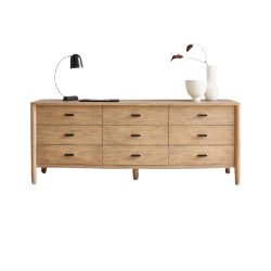 Engineered wood drawer with smooth sliding design