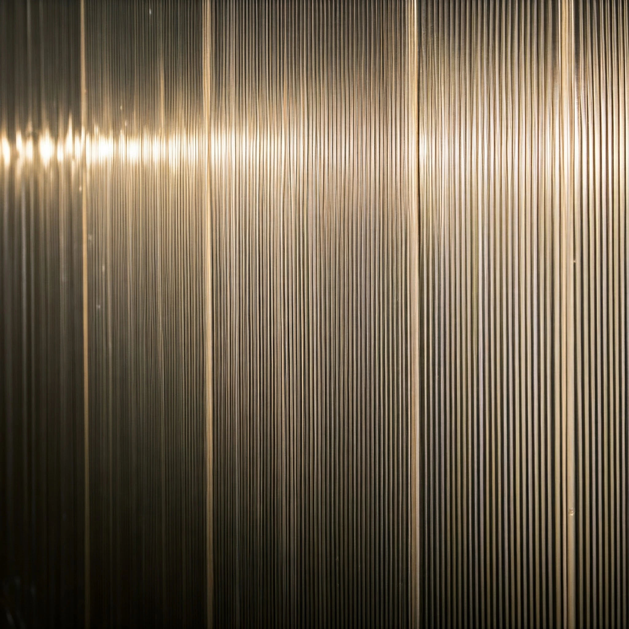 Glossy acrylic wall panel in a vibrant color, offering a sleek look