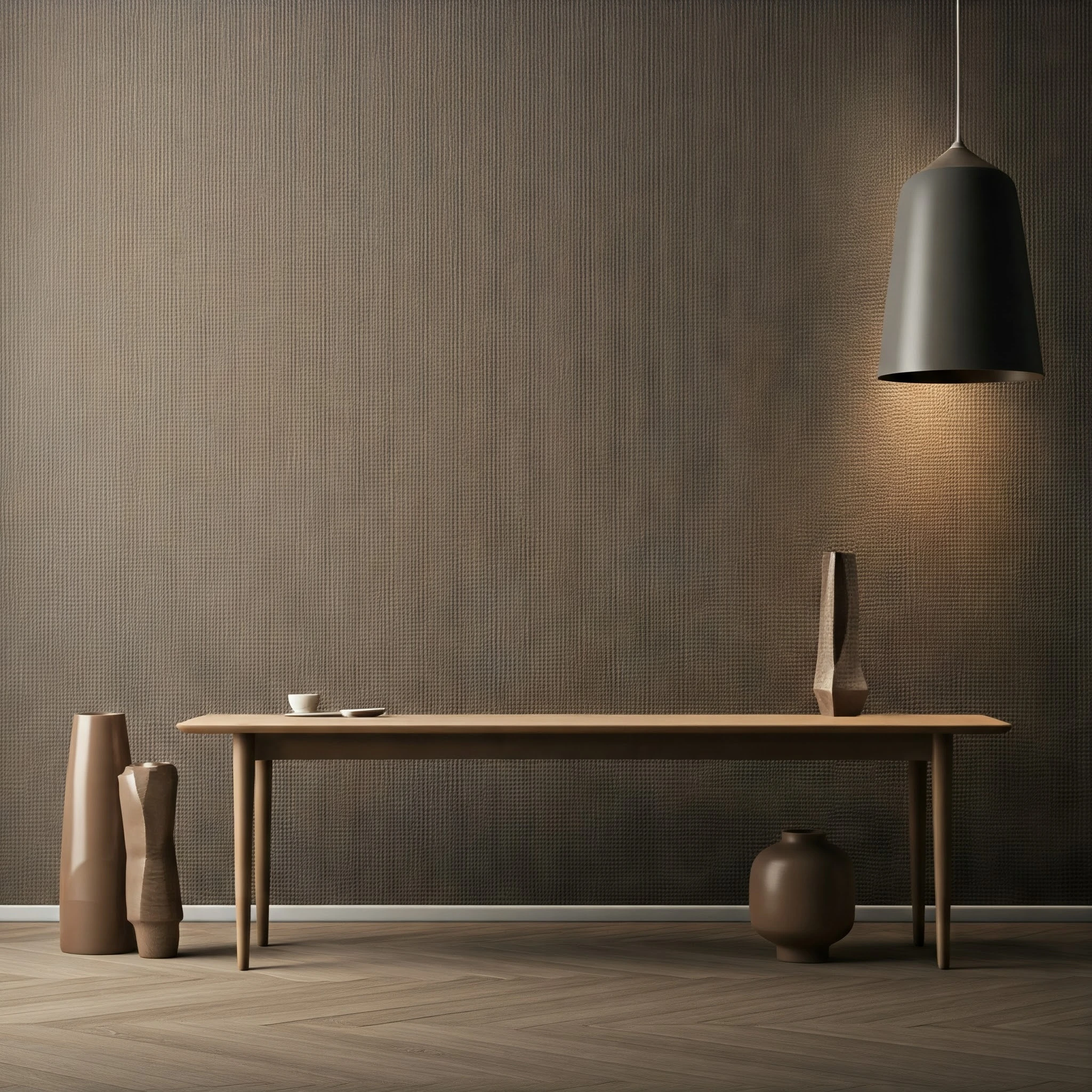 Upholstered fabric wall panel for softness and acoustic benefits